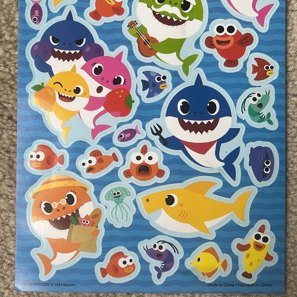 Viacom Baby Shark Stickers - Picture 3 of 6